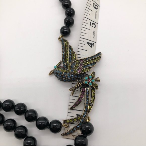 Heidi Daus Swarovski Crystal Bird Necklace - Picture 6 of 7
